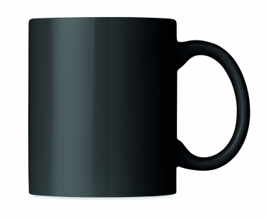 Logo trade promotional items image of: Coloured ceramic mug 300ml